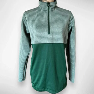 HOLLOWAY Men's 3D Regulate 1/4 Zip Pullover Forest Green Small | EUC‎